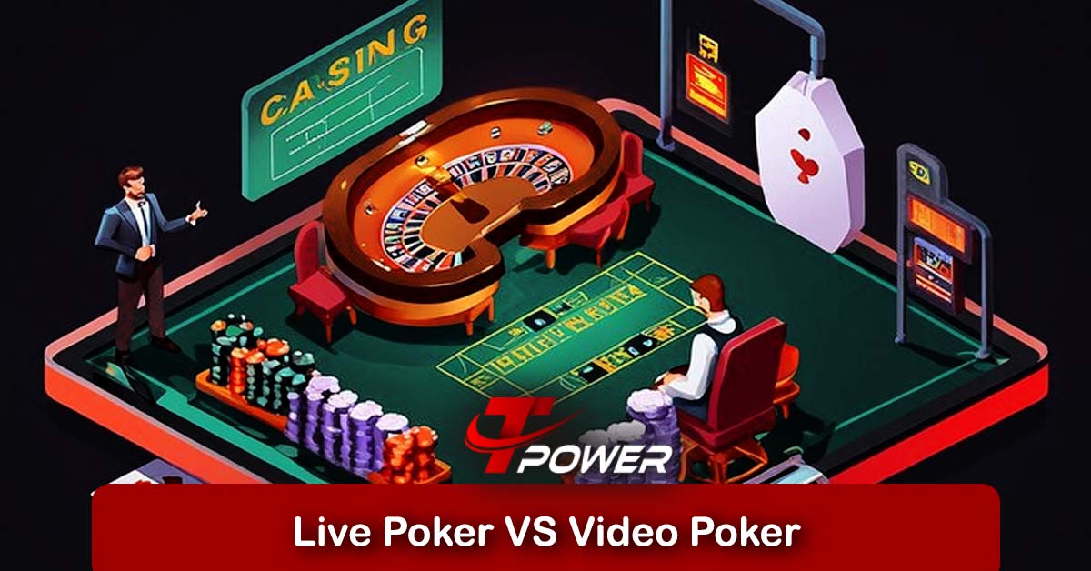 tpower casino poker live poker vs video poker